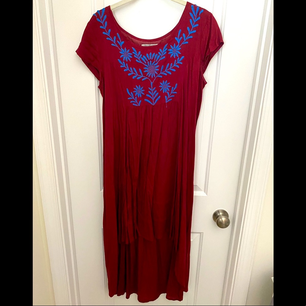 High-Low Boho Dress